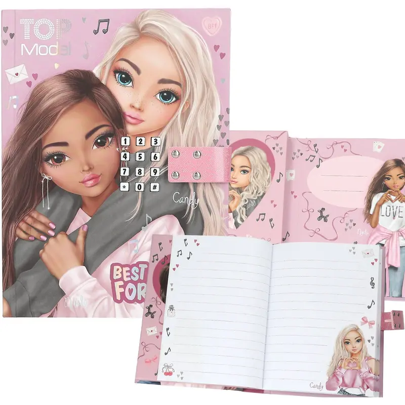 Topmodel My Bff Diary With Code And Sound 1