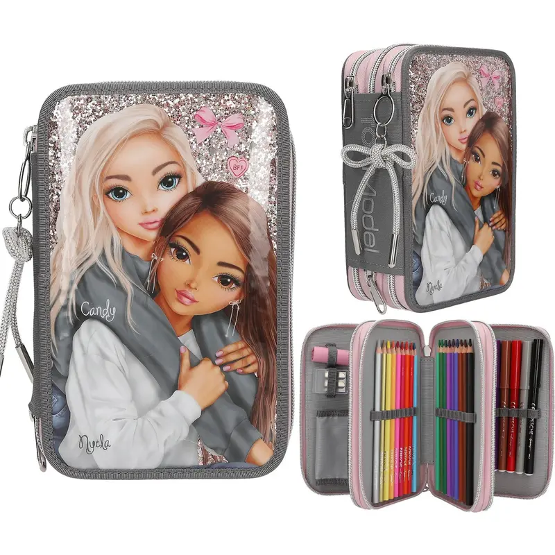 Topmodel My Bff Triple Pencil Case 1