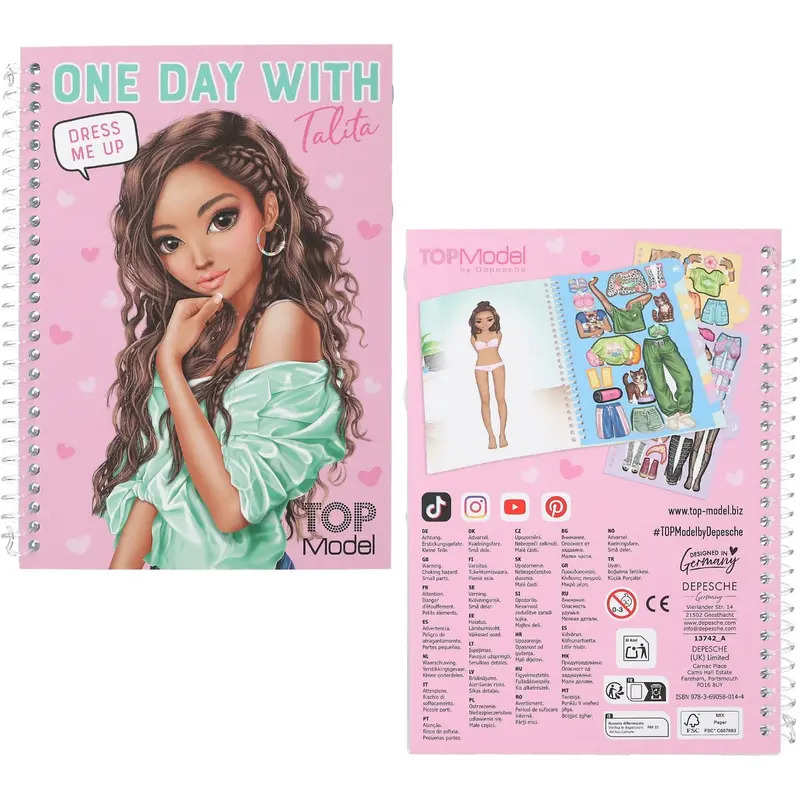 Topmodel Pink Dress Me Up For One Day 1
