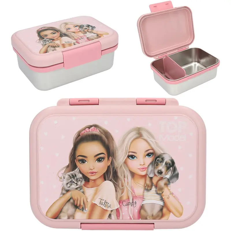 Topmodel Pink Lunchbox Stainless Steel 1
