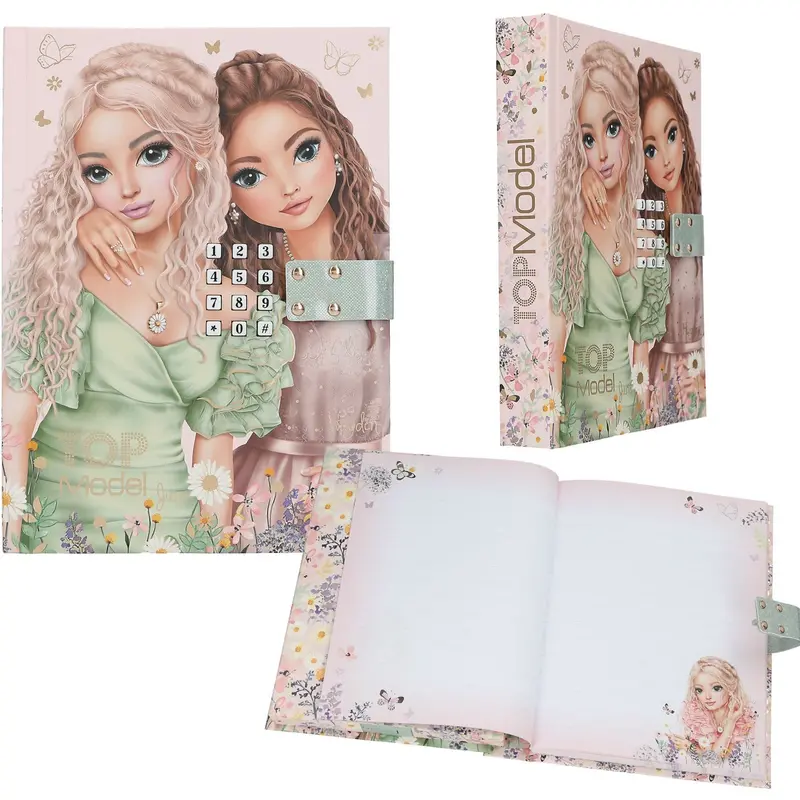 Topmodel Summer Feeling Diary With Code And Music 1