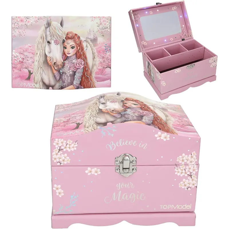 Topmodel Viva Violet Jewellery Box With Light 1