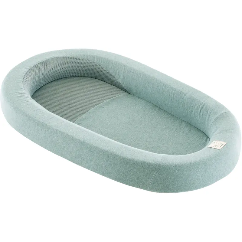 Träumeland Green Baby Nest Home Air Green Melange 1