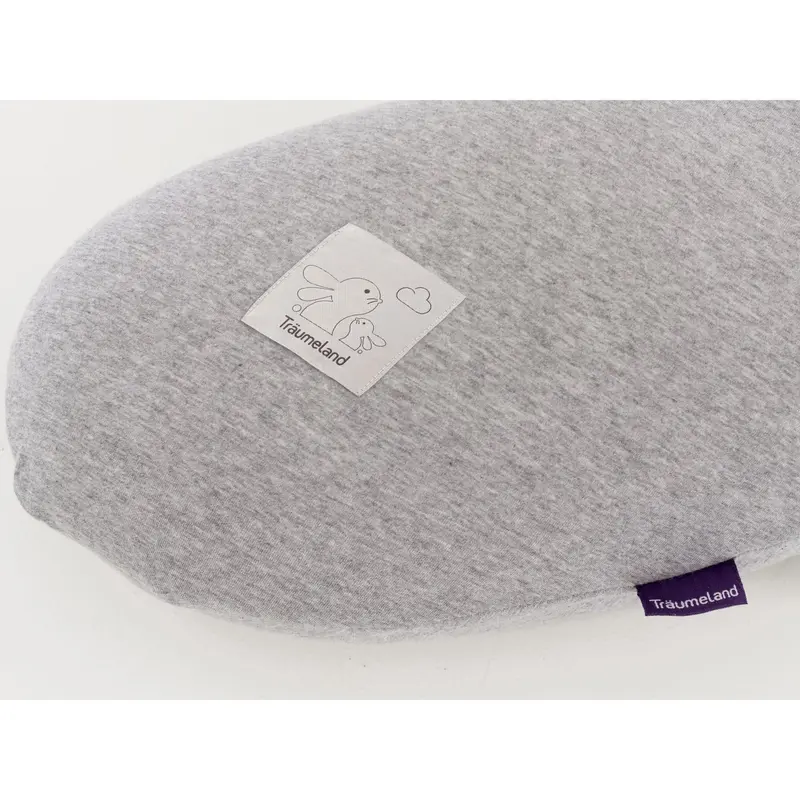 Träumeland Grey Elastic Nursing Pillow Grey Melange 2