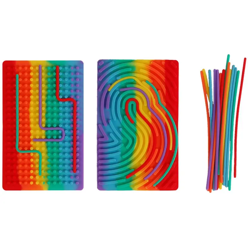 Trend Toys Fingerprint Maze Rectangle 2 Asst 1