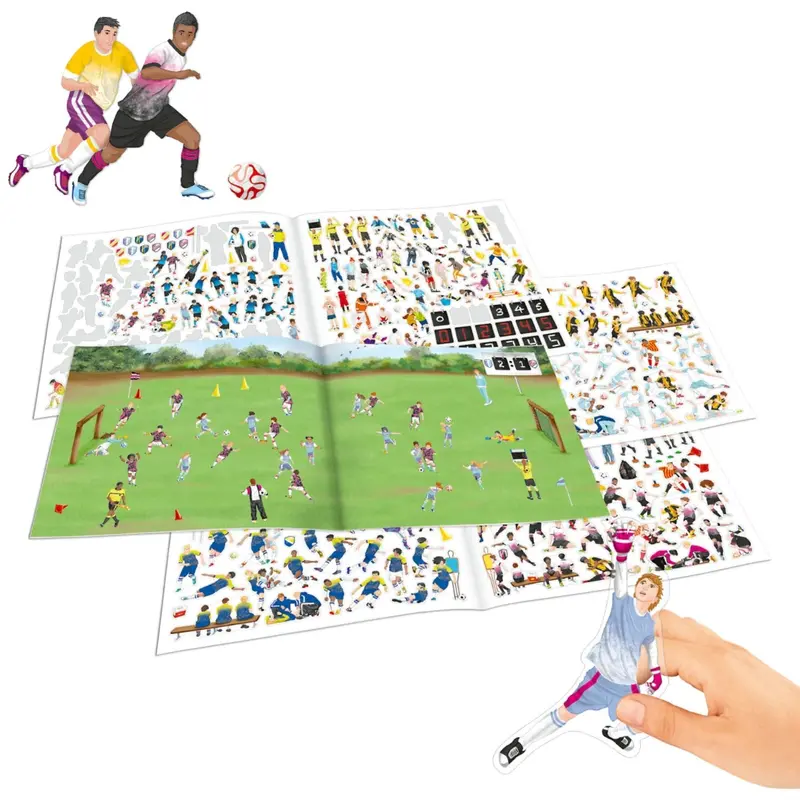 Trends By Depesche Create Your Football Game Stickerbook 2