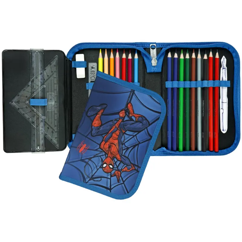 Undercover Spider-Man Filled Pencil Case 1