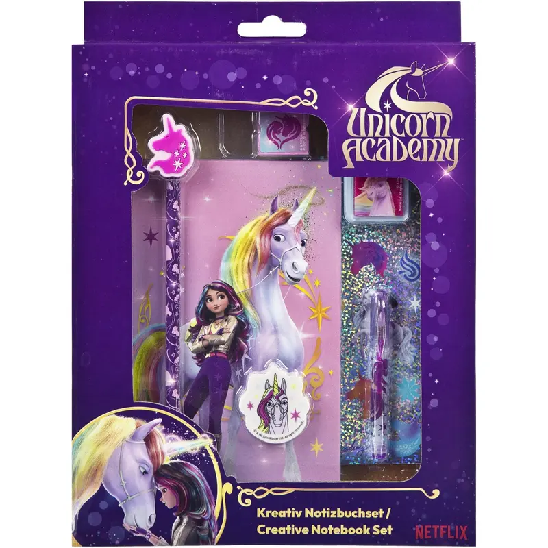 Undercover Unicorn Academy Creative Notebook Set 2