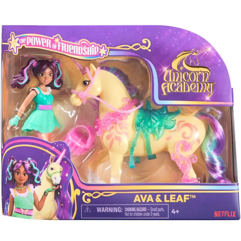 Unicorn Academy Doll & Unicorn V2 Ava & Leaf 1