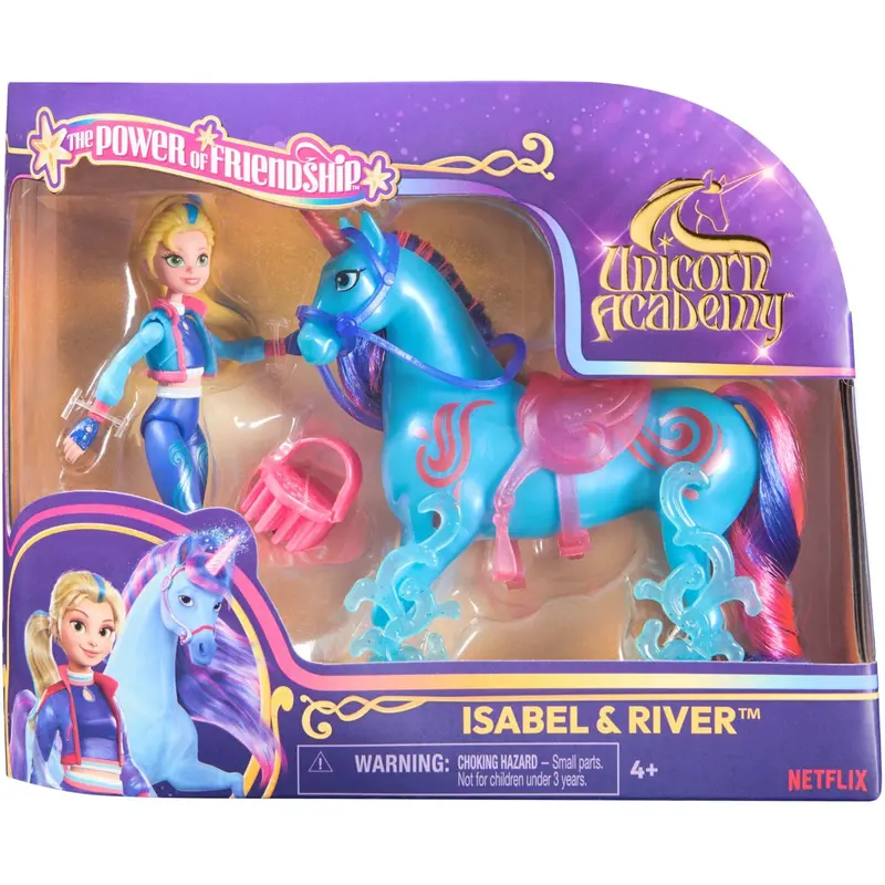 Unicorn Academy Uca Doll & Enhjørning V2 Isabel & River 1