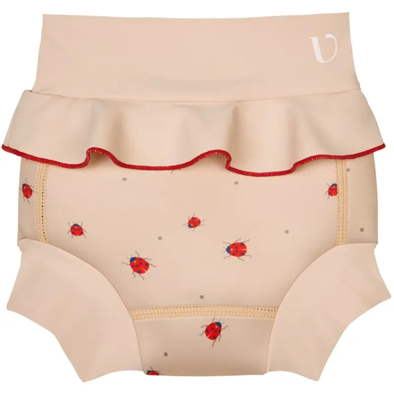 Vanilla Copenhagen Beige Ladybug Swim Pants Neoprene 1
