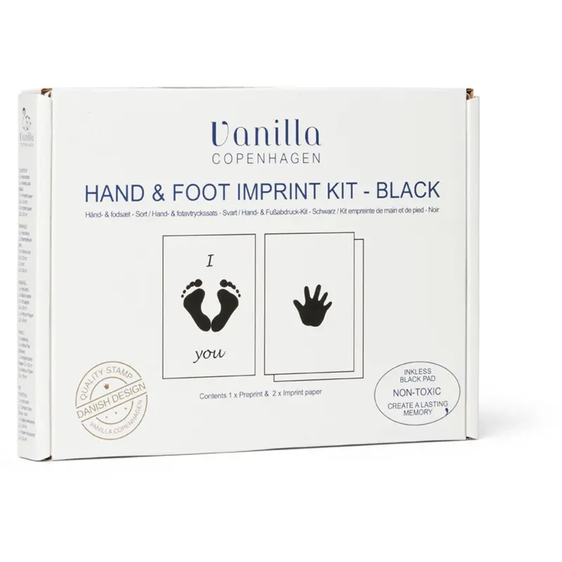 Vanilla Copenhagen Black Hand & Foot Inkless Pad 1