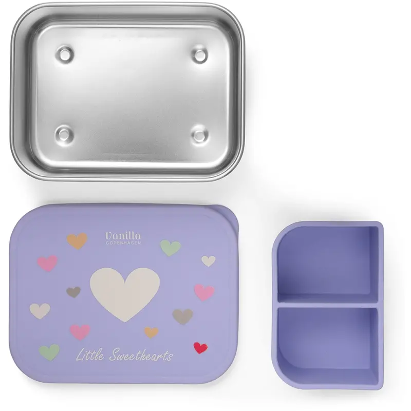 Vanilla Copenhagen Lavender Hearts Lunch Box 2