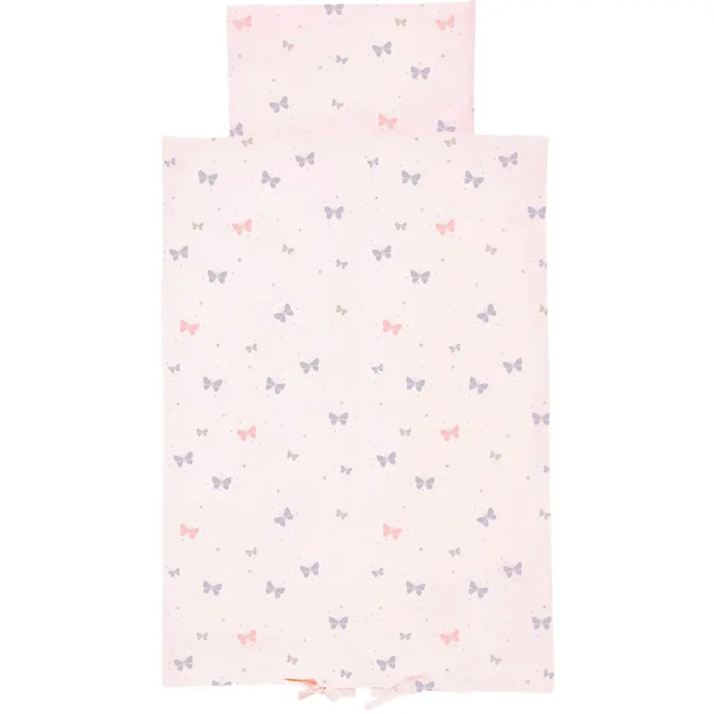 Vanilla Copenhagen Rose Bedding Butterfly 1