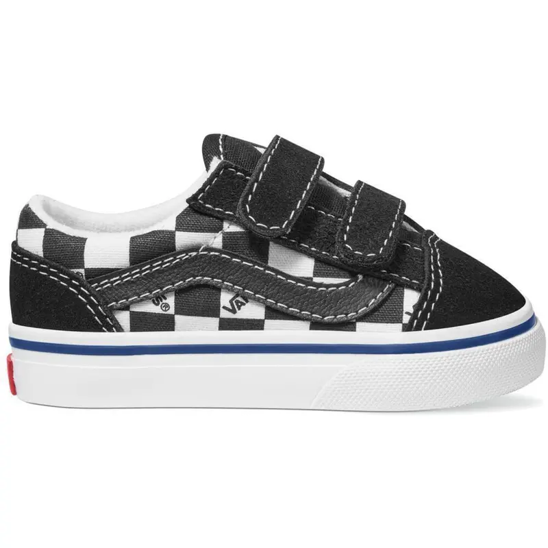 Vans Check/White Old Skool V Logo 1
