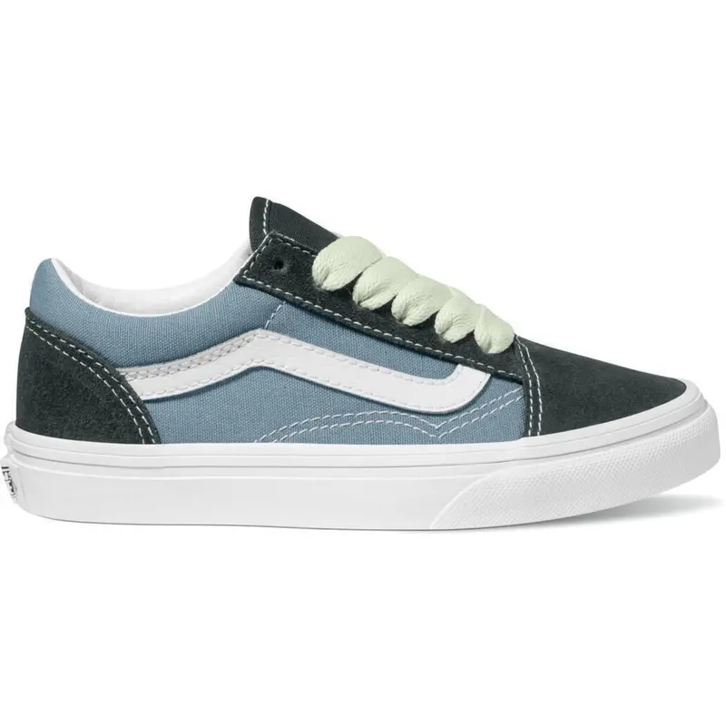 Vans Green/Blue Old Skool 2-Tone 1