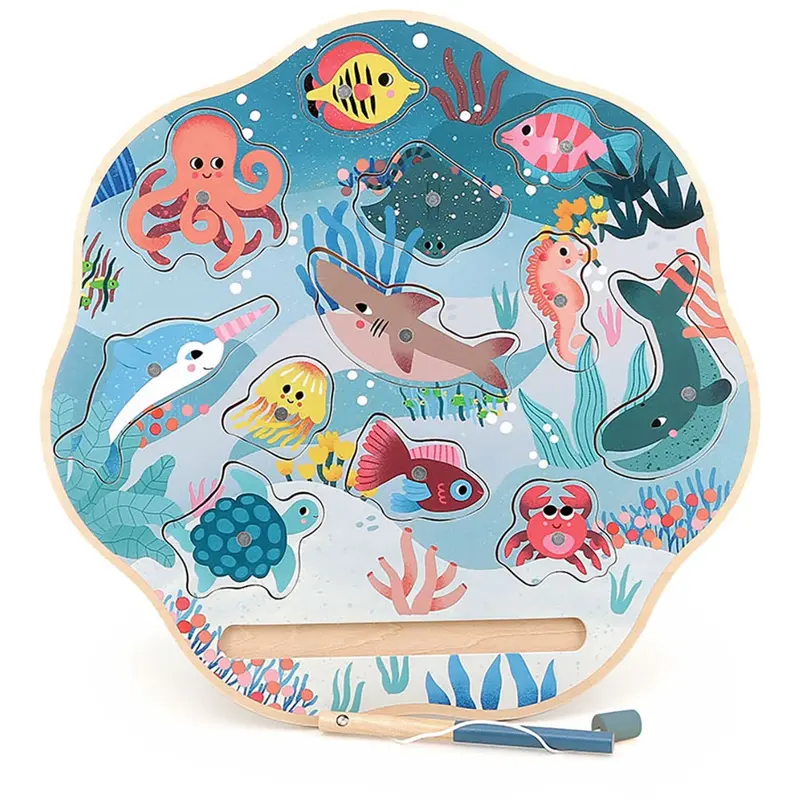 Vilac Fishing Game - Animals Of The Sea 1