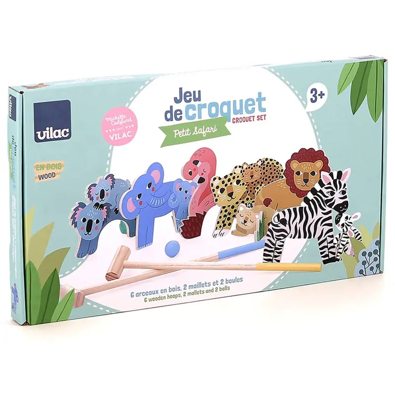 Vilac Kroket For 2 - Mini Safari 1