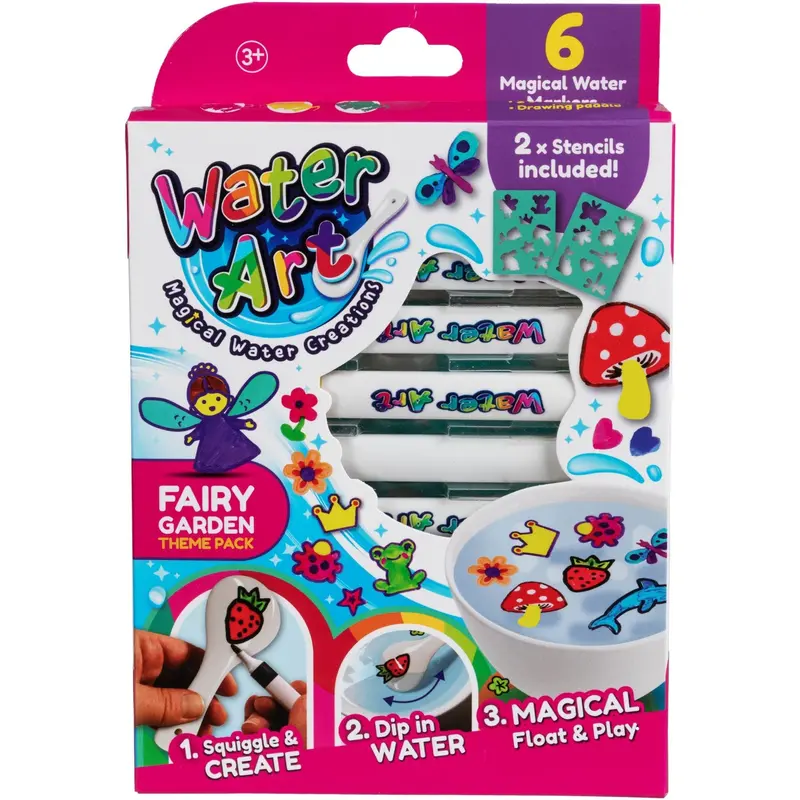 Water Art 6 Markers Fairy Theme 1