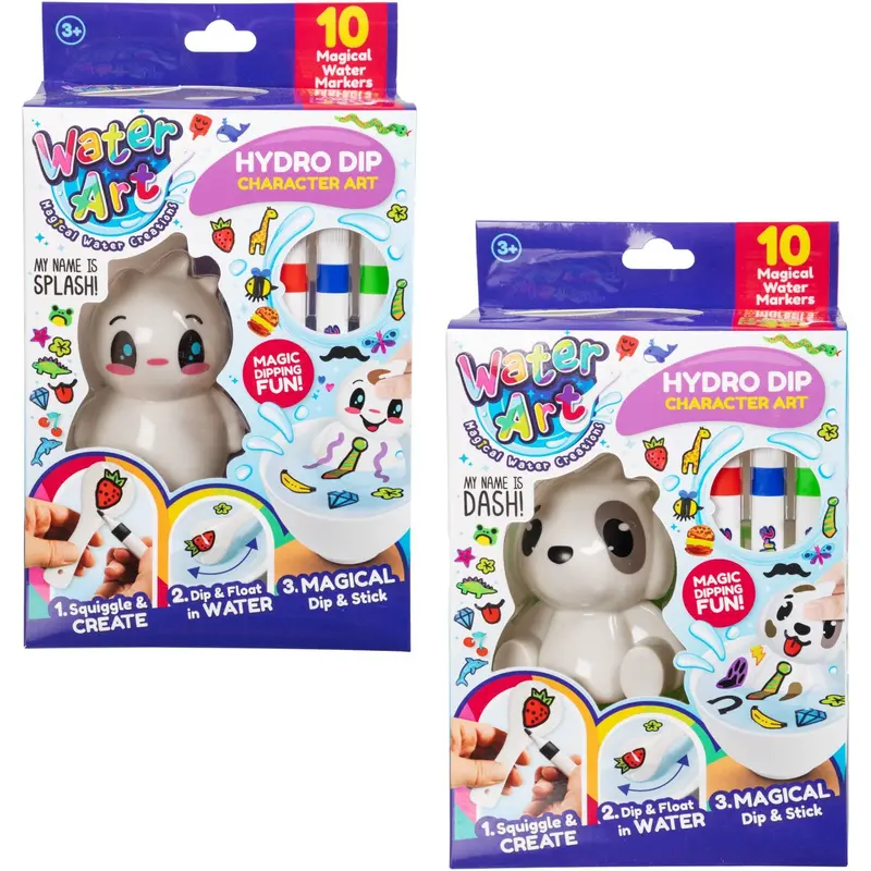 Water Art Hydro Dipping Set With 12 Markers Assorted 1