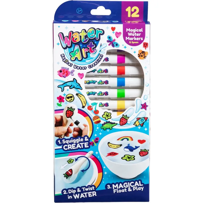 Water Art Set With 12 Markers 1