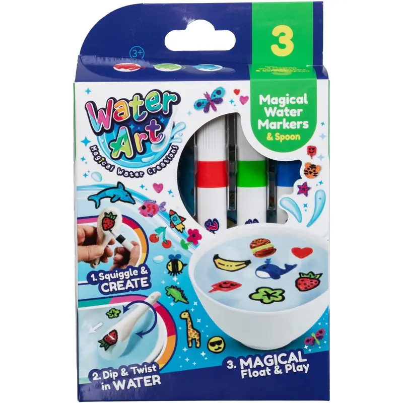 Water Art Set With 3 Markers 1