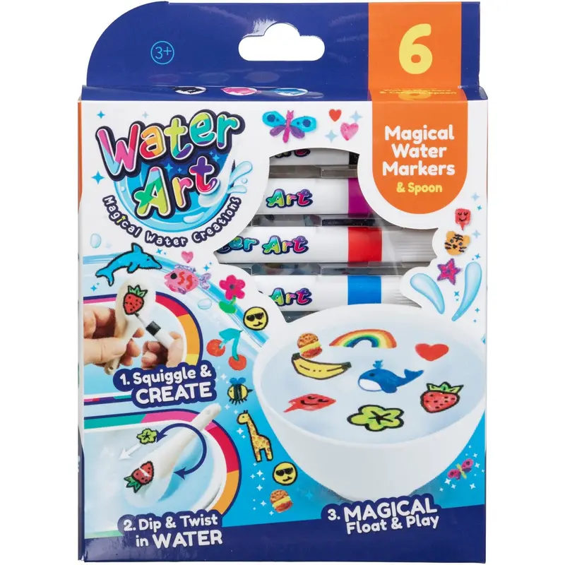Water Art Set With 6 Markers 1