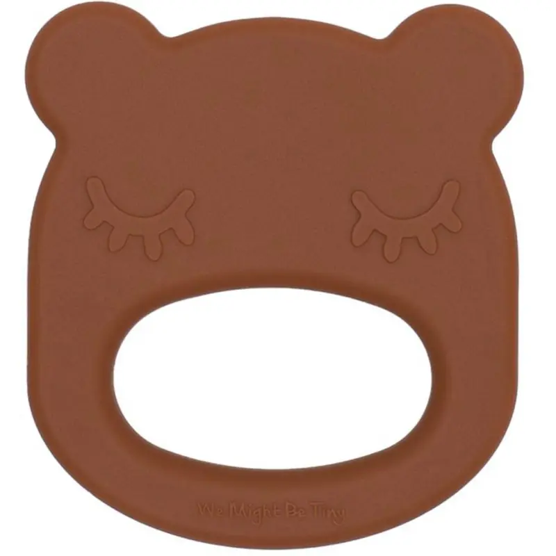 We Might Be Tiny Brun Teether Bear 1