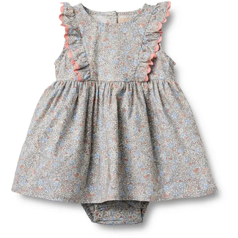 Wheat Air Blue Flowers Body Dress Sofia 1