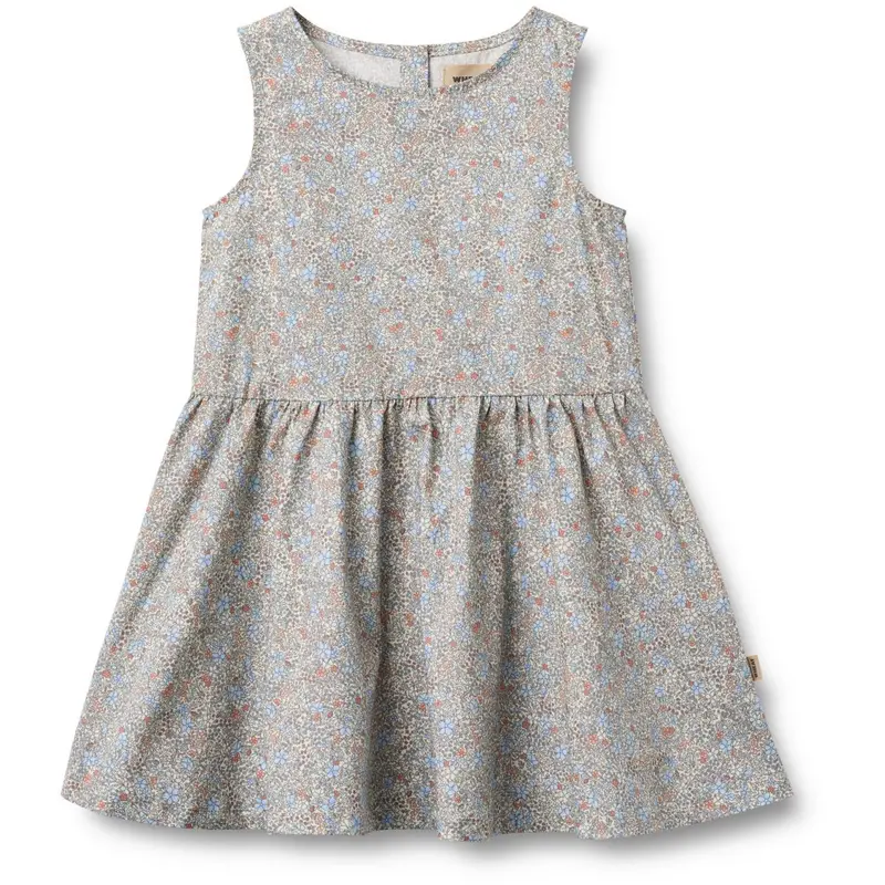 Wheat Air Blue Flowers Dress Hella 1