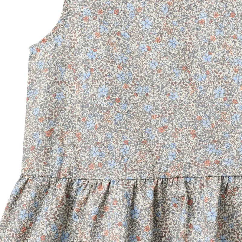 Wheat Air Blue Flowers Dress Hella 2
