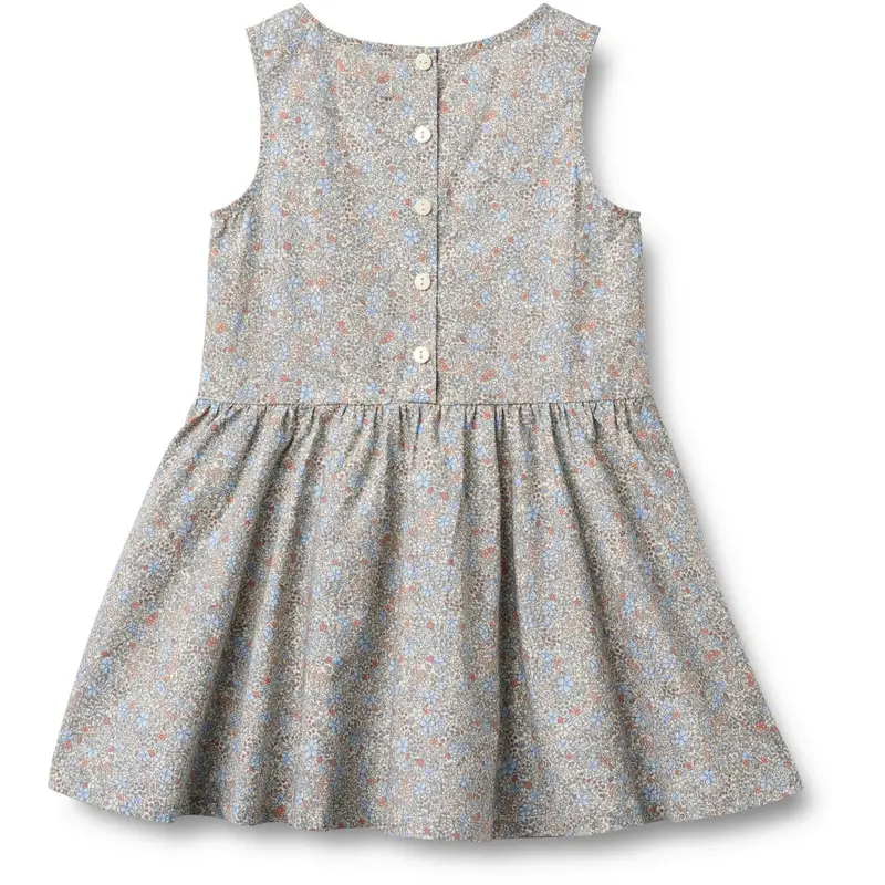 Wheat Air Blue Flowers Dress Hella 3