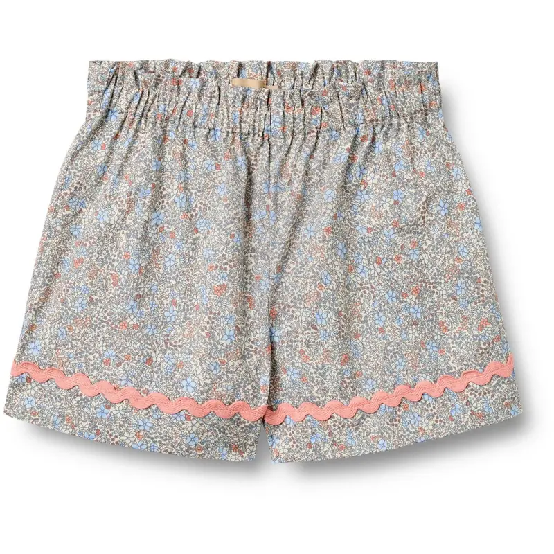 Wheat Air Blue Flowers Shorts Lace Silja 1