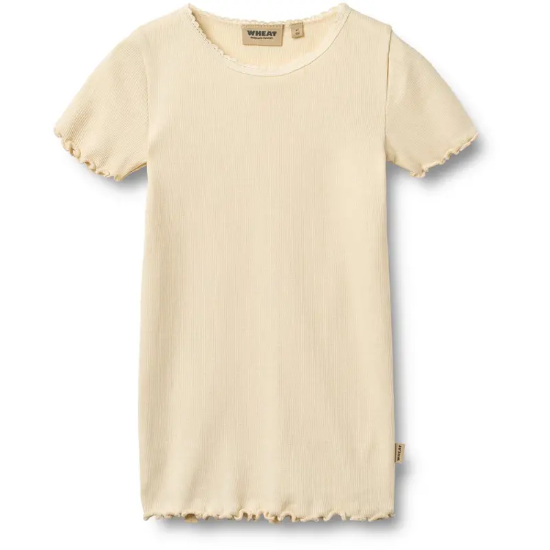 Wheat Barely Apricot Rib T-Shirt S/S Katie 1