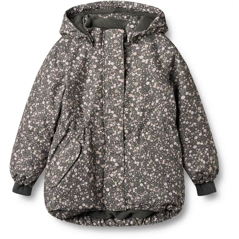 Wheat Black Sea Open Flowers Jacket Tove 1