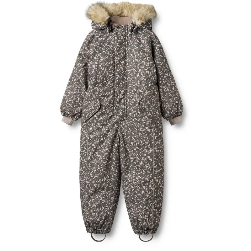 Wheat Black Sea Open Flowers Snowsuit Moe 1