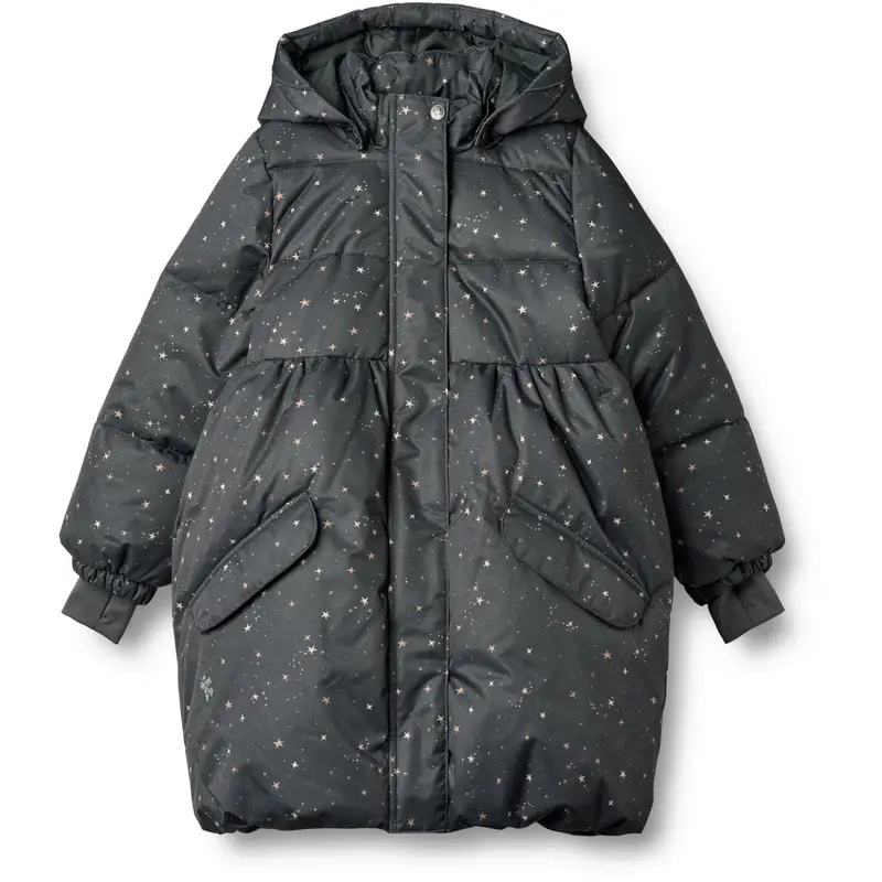 Wheat Black Sea Stars Puffer Coat Luna 1