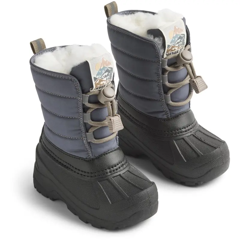 Wheat Black Winterboot Aleex 1