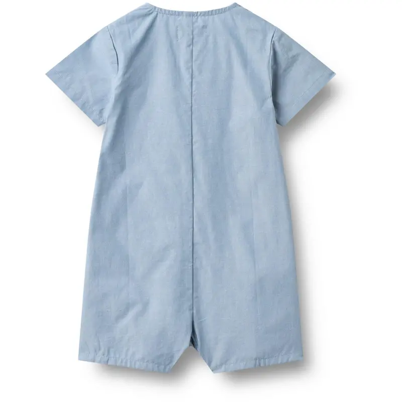 Wheat Blue Chambrey Playsuit Frederik 3