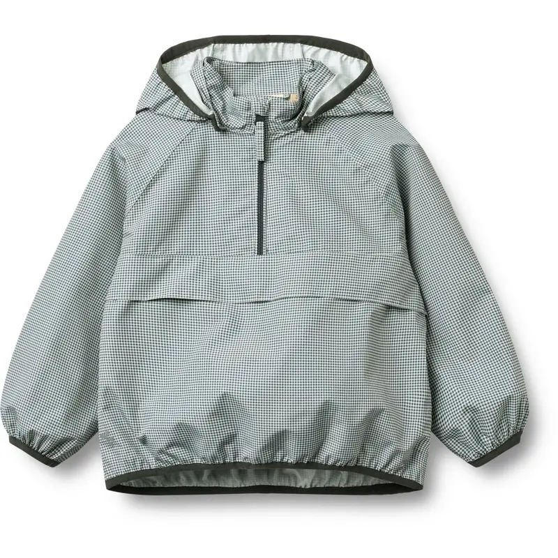 Wheat Blue Check Lightweight Shell Jacket Skyen 1