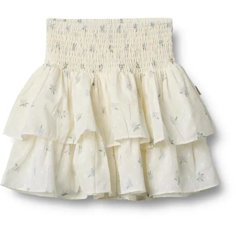 Wheat Blue Flowers Skirt Hilary 1