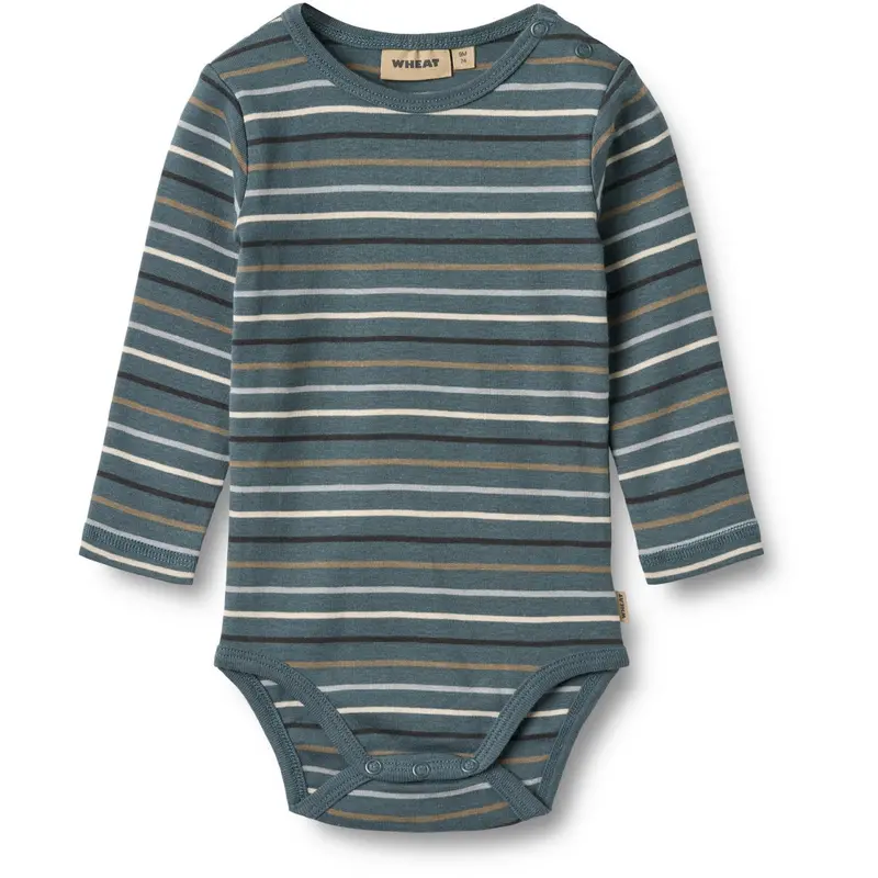 Wheat Blue Multi Stripe Body Freddie L/S 1