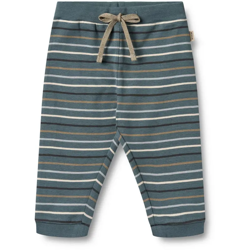 Wheat Blue Multi Stripe Jersey Pants Leo 1