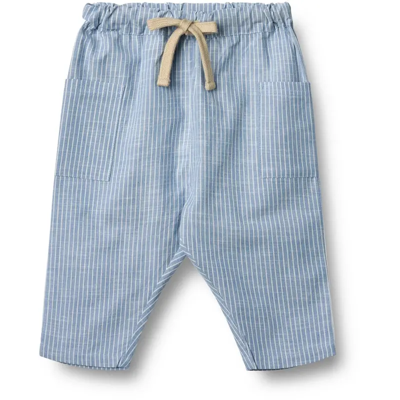 Wheat Blue Stripe Trousers Arne 1