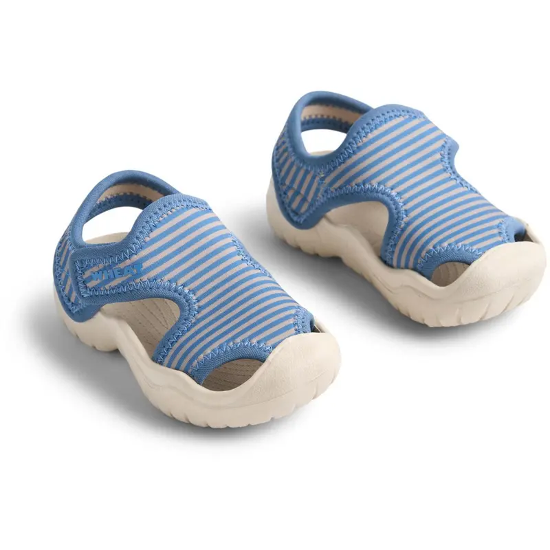 Wheat Blue Swim Stripe Sandal Bani 1