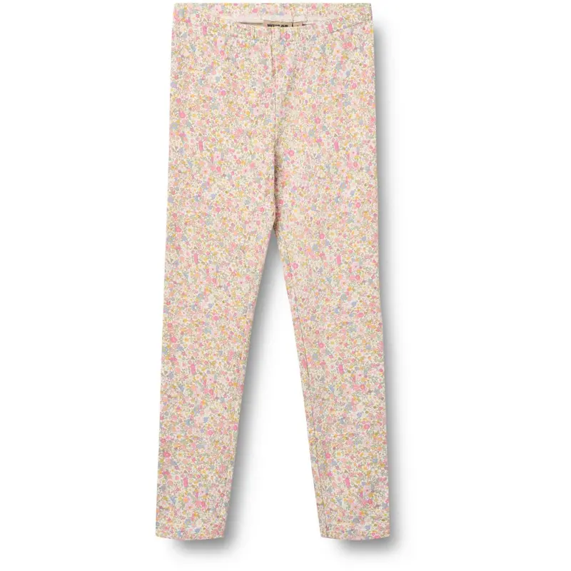 Wheat Blush Flower Meadow Jersey Leggings Jules 1