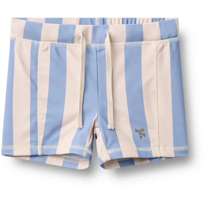 Wheat Bold Blue Stripe Swimshorts Ulrik 1