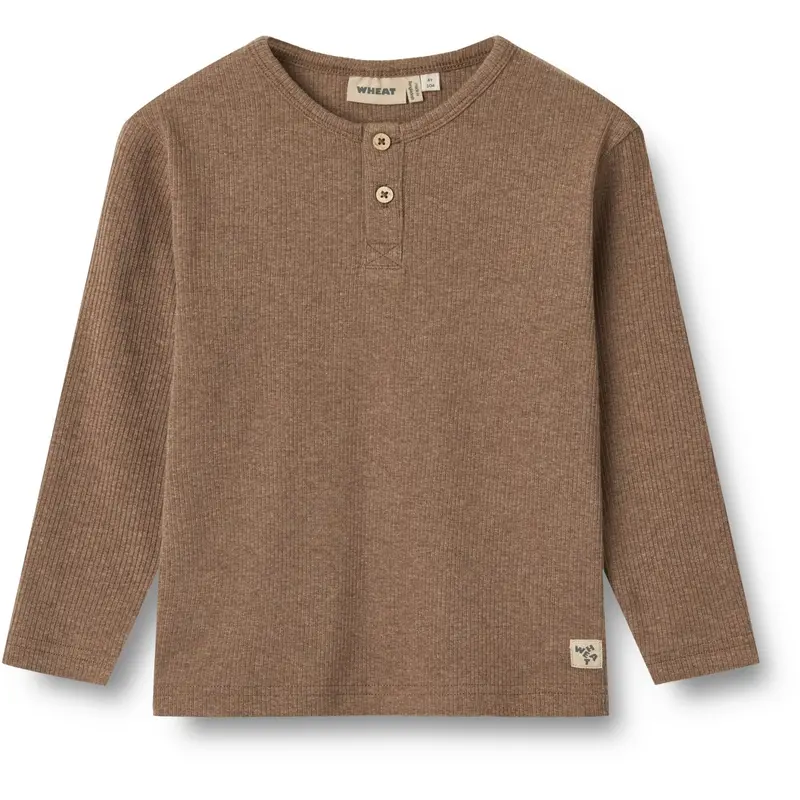 Wheat Coffee Melange Blouse Morris 1