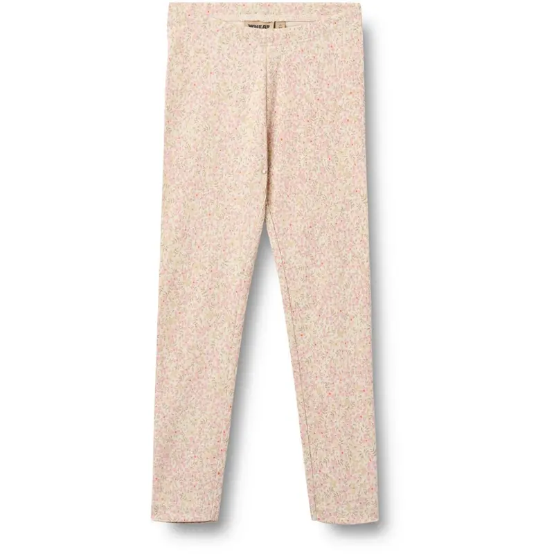Wheat Coral Flowers Jersey Leggings Jules 1