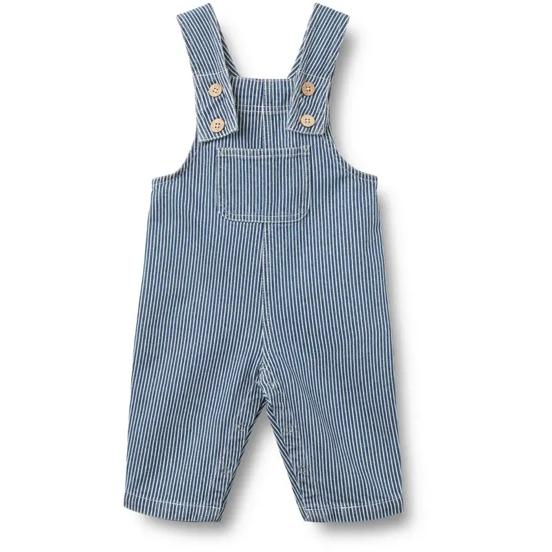 Wheat Denim Stripe Overall Ivan 1